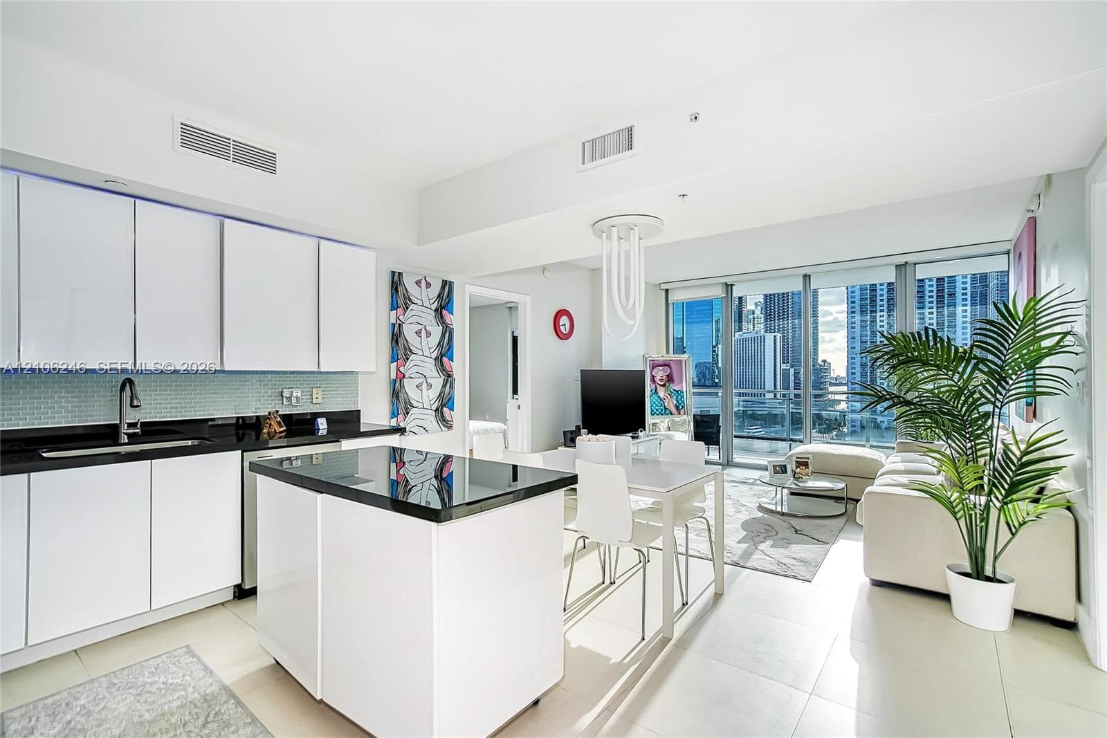 Mint at Riverfront Unit 1511 condo for rent at 92 SW 3rd St # 1511, Miami, FL 33130